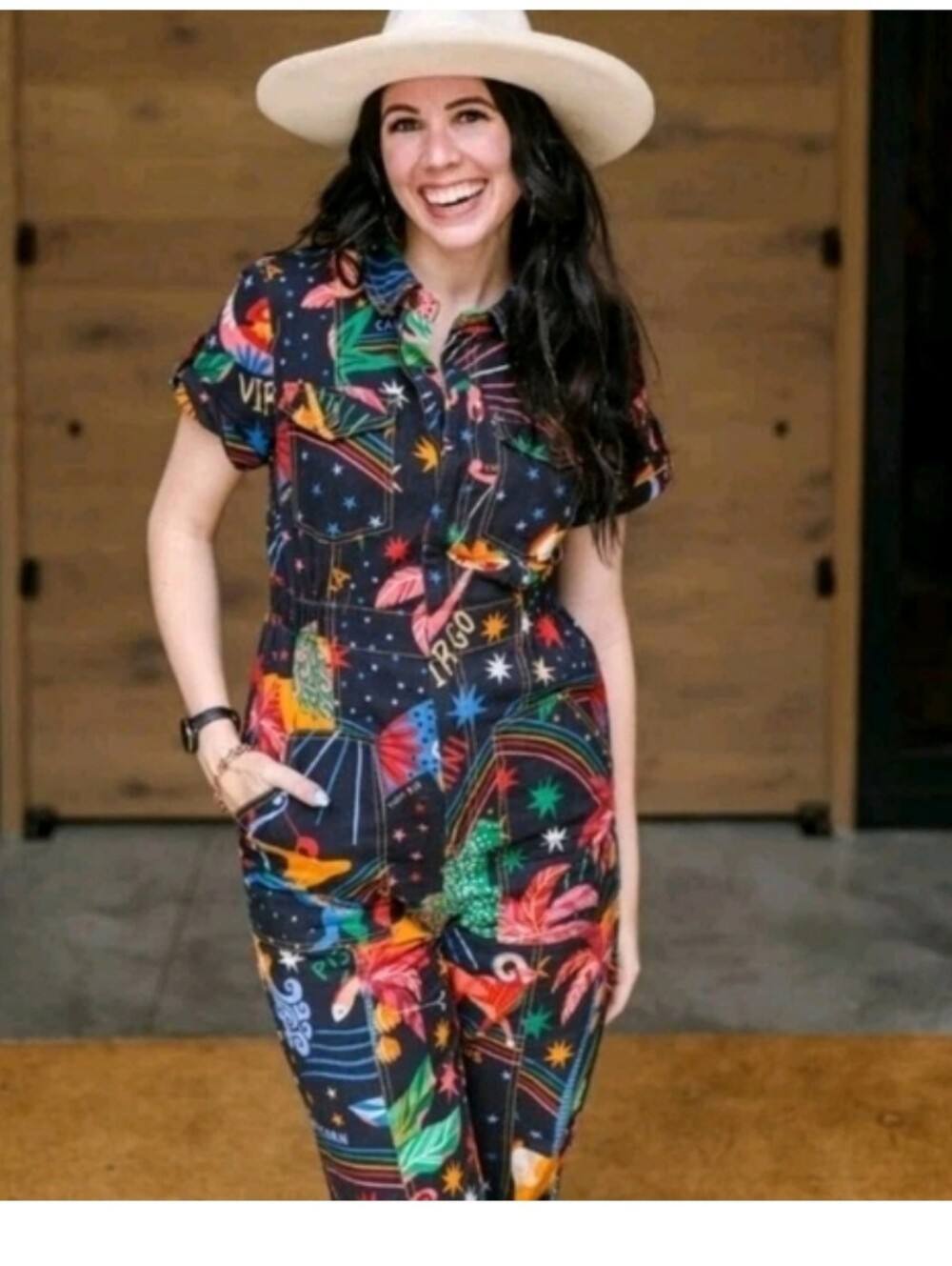 Farm Rio Zodiac Jumpsuit - Picture 2 of 5